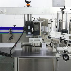 Automatic Square Canister Jar Single Side Label Applicator Round And Flat Bottle