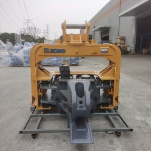 10 Meter Hydraulic Sheet Pile Driver With 20t Excavator