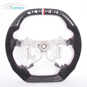 Toyota Alcantara Sports Rav4 Leather Steering Wheel Custom Carbon Fiber