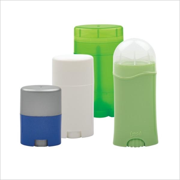 AS PP Oval Round Empty Deodorant Stick Container Packaging Skin Care