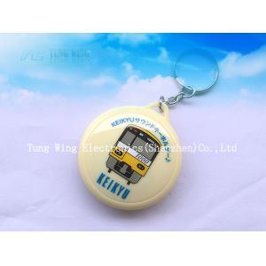 Bus Keypress Holder Music Keychain Heat Transfer Printing Logo With Custom Sound