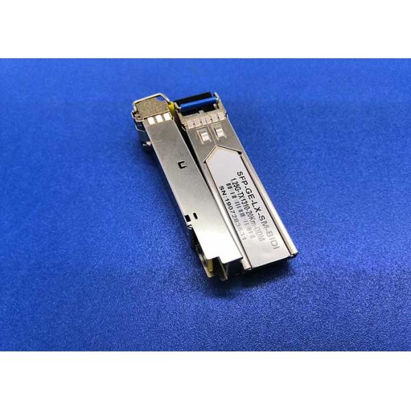 Buy 1.25Gbps Gigabit SFP Module TX 1310nm RX1550nm SM Simplex LC 40KM BIDI at wholesale prices
