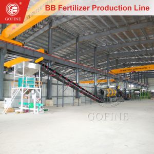 Simple BB Fertilizer Manufacturing Line With Bulk Blending Fertilizer Plant