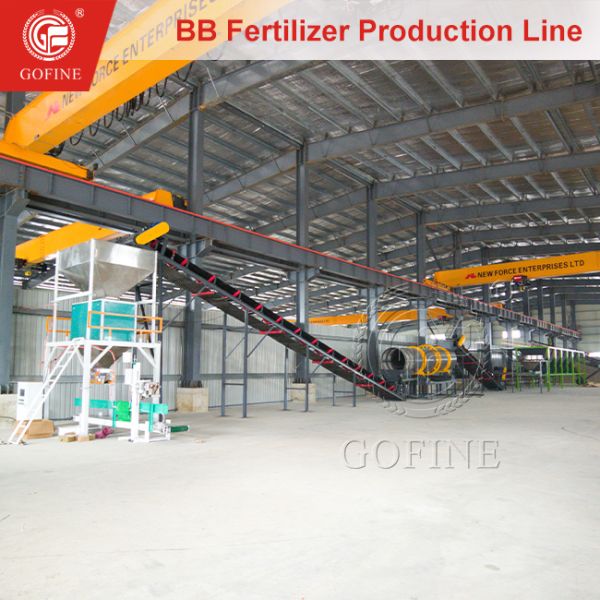 Buy Simple BB Fertilizer Manufacturing Line With Bulk Blending Fertilizer Plant at wholesale prices