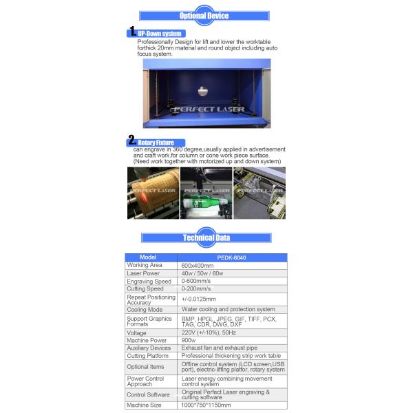 40W CO2 Laser Cutting Machine , Small Desktop Laser Cutter For Home DIY