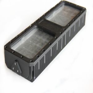 Led Lamp Housing Heatsink Aluminium Die Casting Process Black