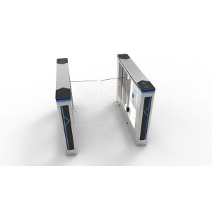 Hotel waist high Turnstile Access Control System 304 Stainless Steel