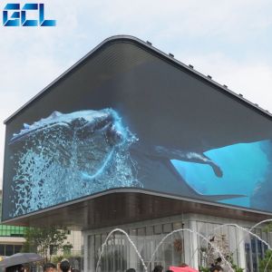 High Brightness 6500nits Outdoor LED Display Board Media GCL P6 HD LED Video Wall