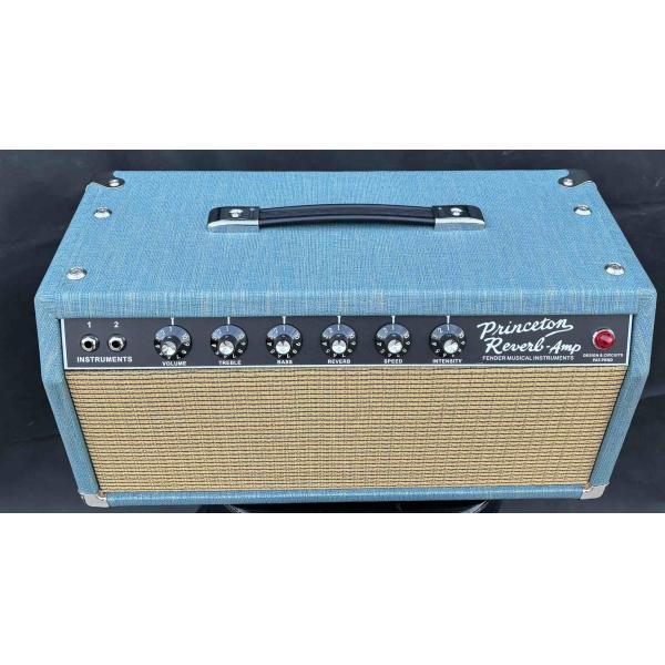 Custom Grand ′64 Princeton Reverb Tube Guitar Amp Head in Blue Color Fender Amp Clone Guitar Amplifier OEM