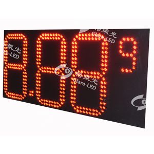 60HZ 50HZ Super Huge Size 8.889 10 Led Gas Price Sign For Gas Station Changing