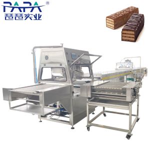 Chocolate Enrobing Production Line Chocolate Coating Machine