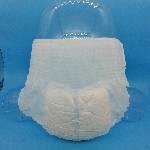 Summer Plain Woven Disposable Adult Incontinence Pants with Freely Offered