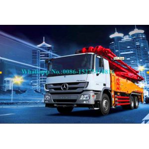 Heavy Concrete Construction Equipment 36m Concrete Boom Pump Stabilization Control