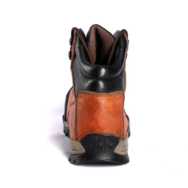 Oil Slip Resistant Steel Plate Work Boots Penetration Resistant Industrial Safety Men Steel Toe Shoes