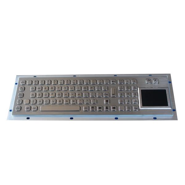 Panel mount keyboard , Industrial Keyboard With Touchpad for information kiosk