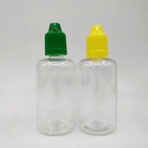 50ml PET Material With PP Cap Plastic dropper bottles