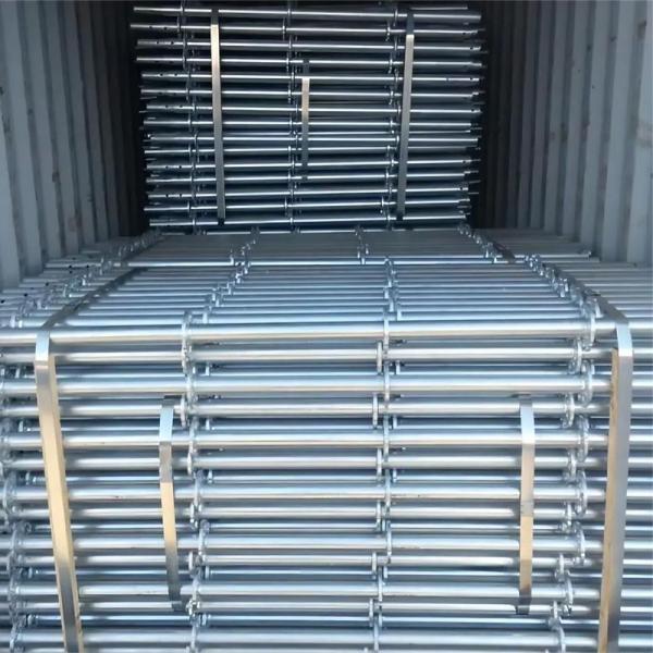 EN12810 Certified Hot Dip Galvanized Q235 Q355 Steel Ringlock Scaffolding System