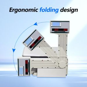 15kg Touch Screen Label Printing Weighing Scale with LED LCD Display and 1*RS232