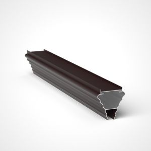 China Frosted Fabric Conservatory Aluminium Profiles Wood Finished Waterproof on sale