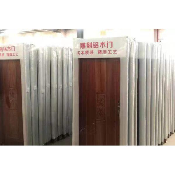 Swing Open Style Security House Doors Inner Filing Honey Comb Customized Lock