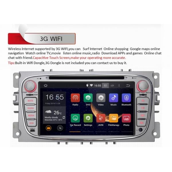 Ouchuangbo Car Stereo Radio GPS Navi Wifi Ford Focus /Mondeo /Transit Connect Android 4.4