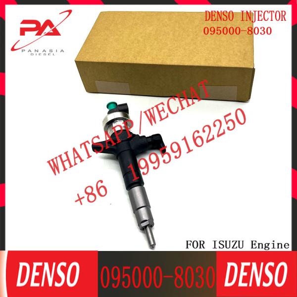 Buy Common rail fuel injector 095000-8030 for D-max 4JJ1 8980749090 8-98074909-0 8-98074909-3 Fits for NNR/NPR/NQR/NLR at wholesale prices
