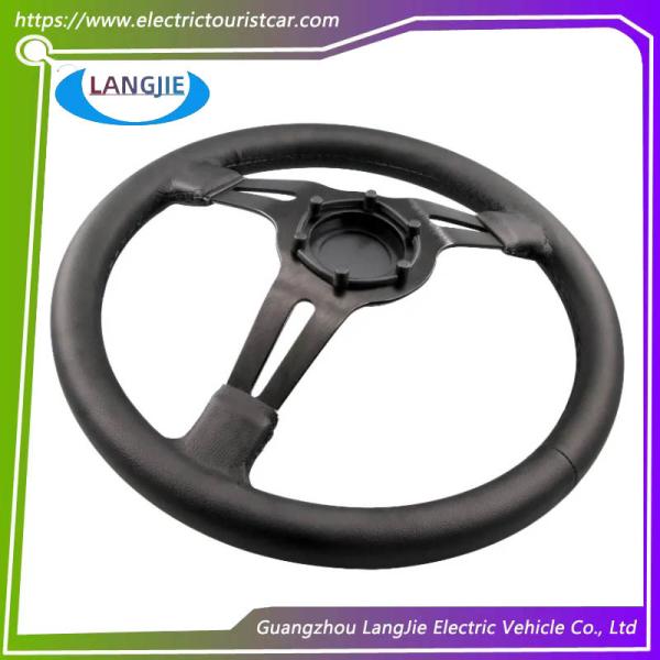 Club Car Triangular Spiral Steering Wheel Golf Cart Accessory For Club Car