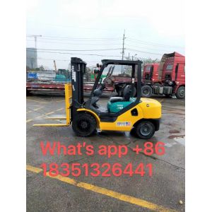 Good Condition 3000 kg Weight Electric Forklift Komatsu 3 Ton from AC Motor