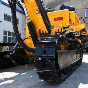74kw Cummins Engine Dth Underground Drill Rig Rock Blasting Machine