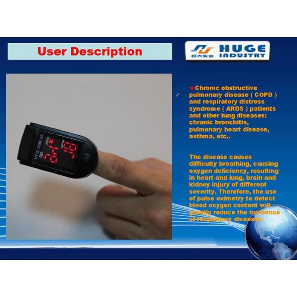Professional Digit Fingertip Pulse Oximeter For Oxygen Saturation