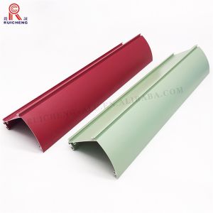 6063 Aluminium Curtain Rail Track 2.0mm Thickness Electrophoresis