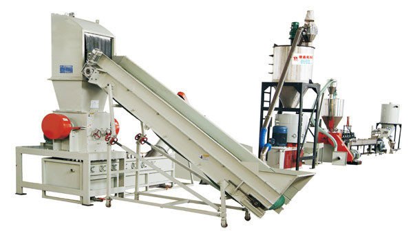 PVC / ABS Plastic Pelletizing Machine 200 - 1000kg/H Capacity New Condition