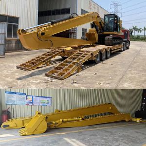 Q355B Q690D Steel CAT320 Excavator Long Reach Boom