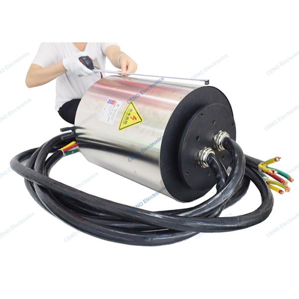 Buy Ip66 Waterproof Slip Ring High Current Electrical Carbon Brush Mechanical at wholesale prices