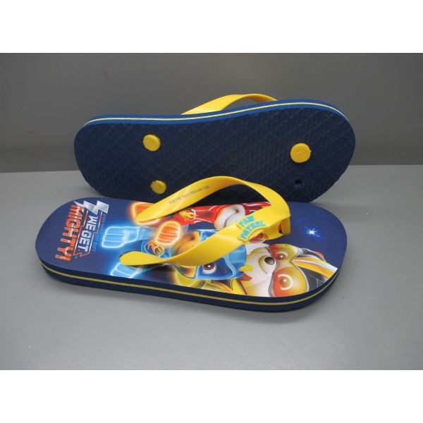 Anti Slip Kids Beach Flip Flops Slipper Paw Patrol Design Multiple Colors And Sizes