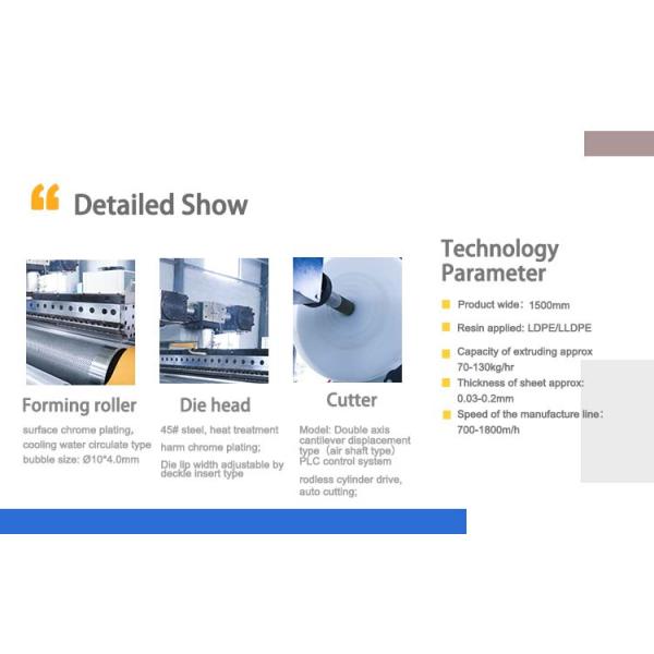 air bubble film wrap making machine bubble film extruder manufacturing bubble sheet production line