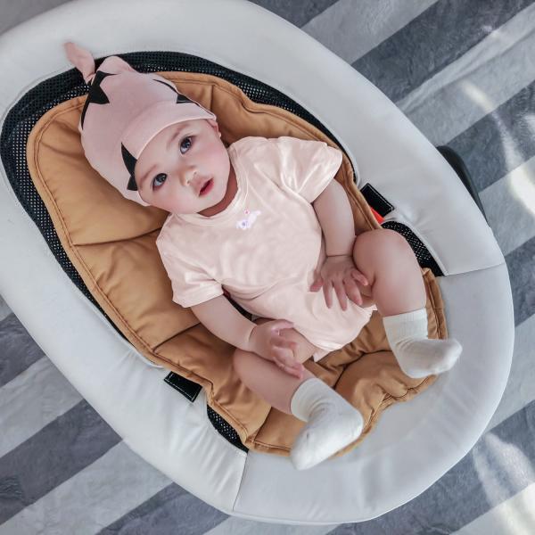 Millidoll Original colour cotton Antibacterial babies climbing short sleeve 0-2