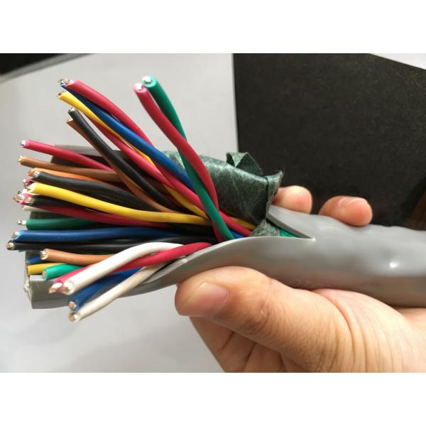 Explosion proof Instrument cable 1pair AWG16 with CORRUGATED METAL ARMOR OF AC90 Galvanized