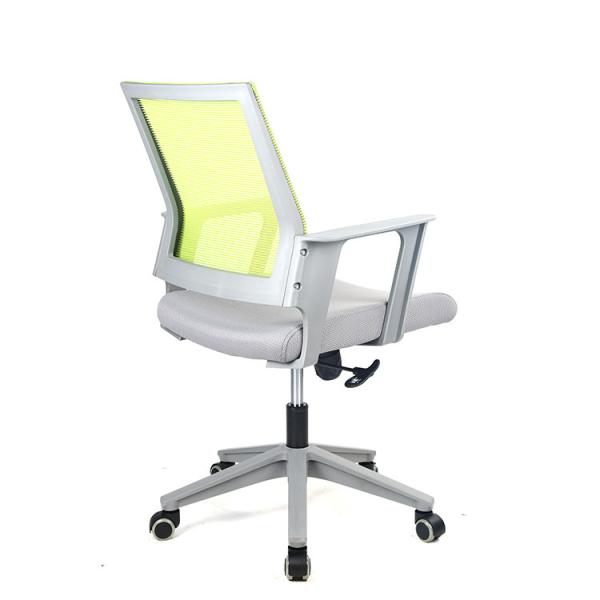 Buy OEM Swivel Office Ergonomic Chairs High Back Fixed Armrest at wholesale prices