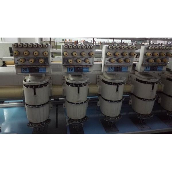 Japan Second Hand Embroidery Machine / Embroidery Printing Machine Low Noise