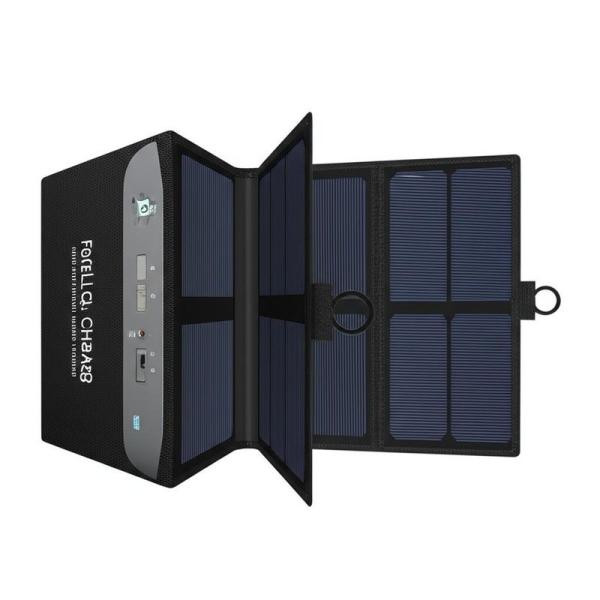 Folding Solar Charger for Gadgets Fast Charging and Dedicated Technical