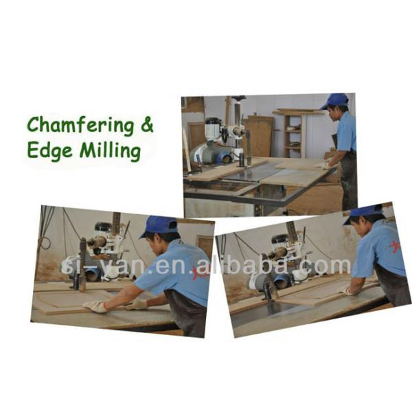 PVC Film Replacement Cabinet Doors And Drawer Fronts 18mm Thickness