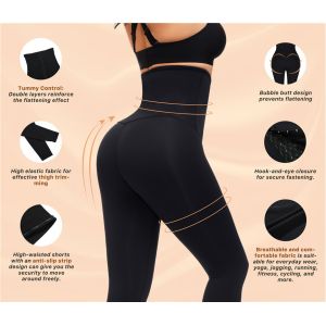 Women's Super Brushed Leggings with Adjustable Waist Trainer Corset and Tummy