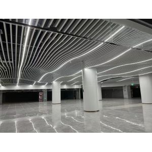 Metalworks Linear Ceiling Planks Panels Baffles Aluminum Composite Sound