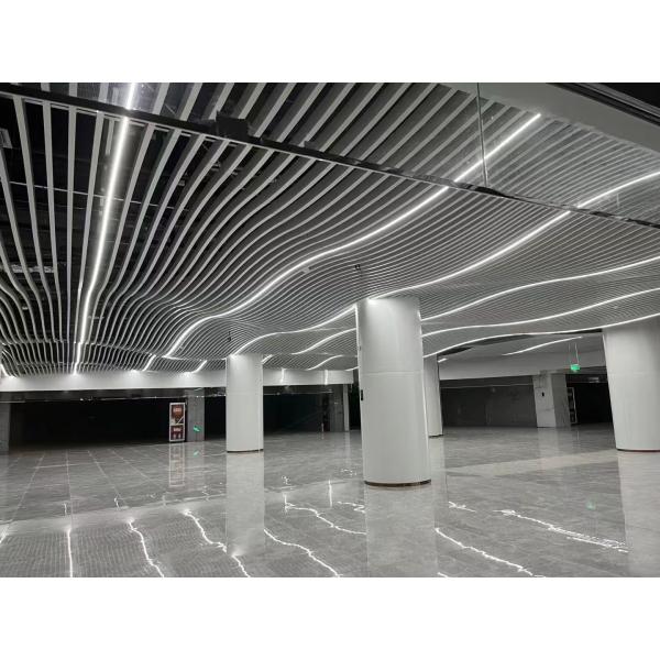 Metalworks Linear Ceiling Planks Panels Baffles Aluminum Composite Sound