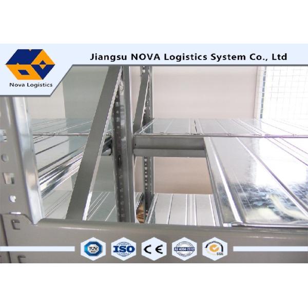 Industrial Steel Middle Duty Pallet Rack Storage Systems Multi Layers High Density