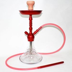 Aluminum Hookah Shisha Kit 1 Hose Ceramic Hookah Shisha Bar Set
