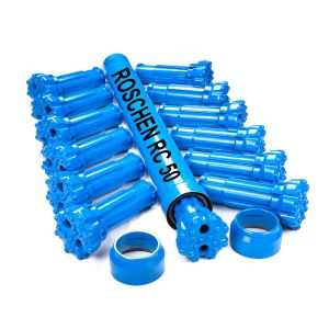 Deep Hole Rotary Pneumatic Drilling Down The Hole Hammer And Button Bits For COP