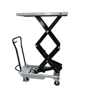 500kg Mobile Manual Hydraulic Lift Table 1010mmx520mm