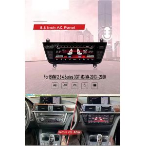 2013-2020 BMW 2 3 4 Series 3GT M3 M4 8.8-inch Air Conditioning Screen AC Panel